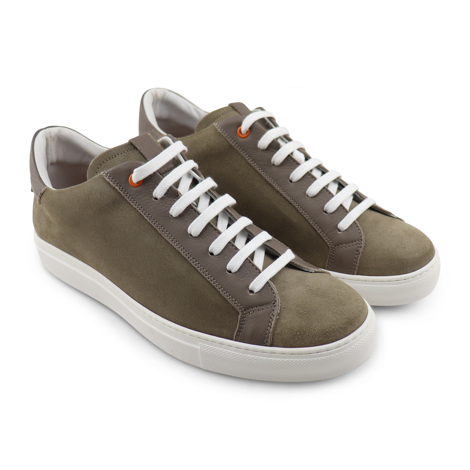 Sneakers camoscio taupe