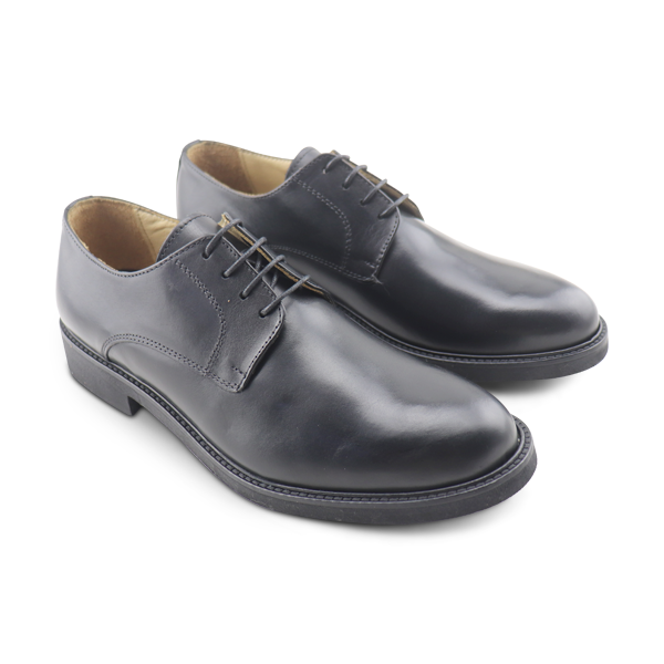 Derby in pelle nero