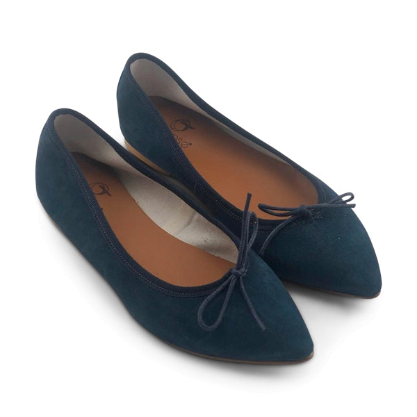 Scarpe ballerine blu navy