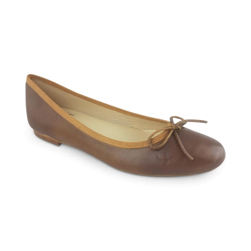 Ballerine in pelle